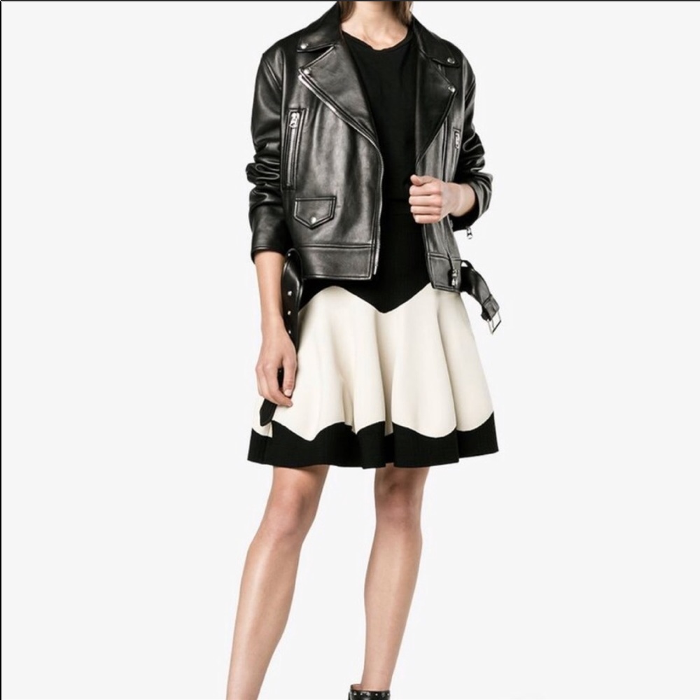 Rare Knit A Line Flare Skirt XS Alexander McQueen